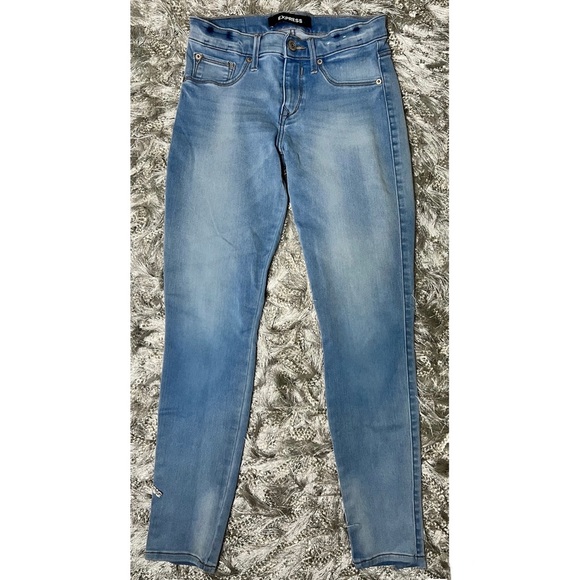 Express Legging Mid Rise Jeans - Picture 1 of 5